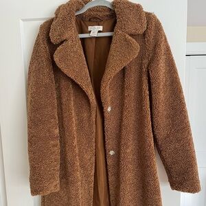 Rachel Zoe teddy coat